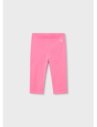 Leggings basico corto geranio