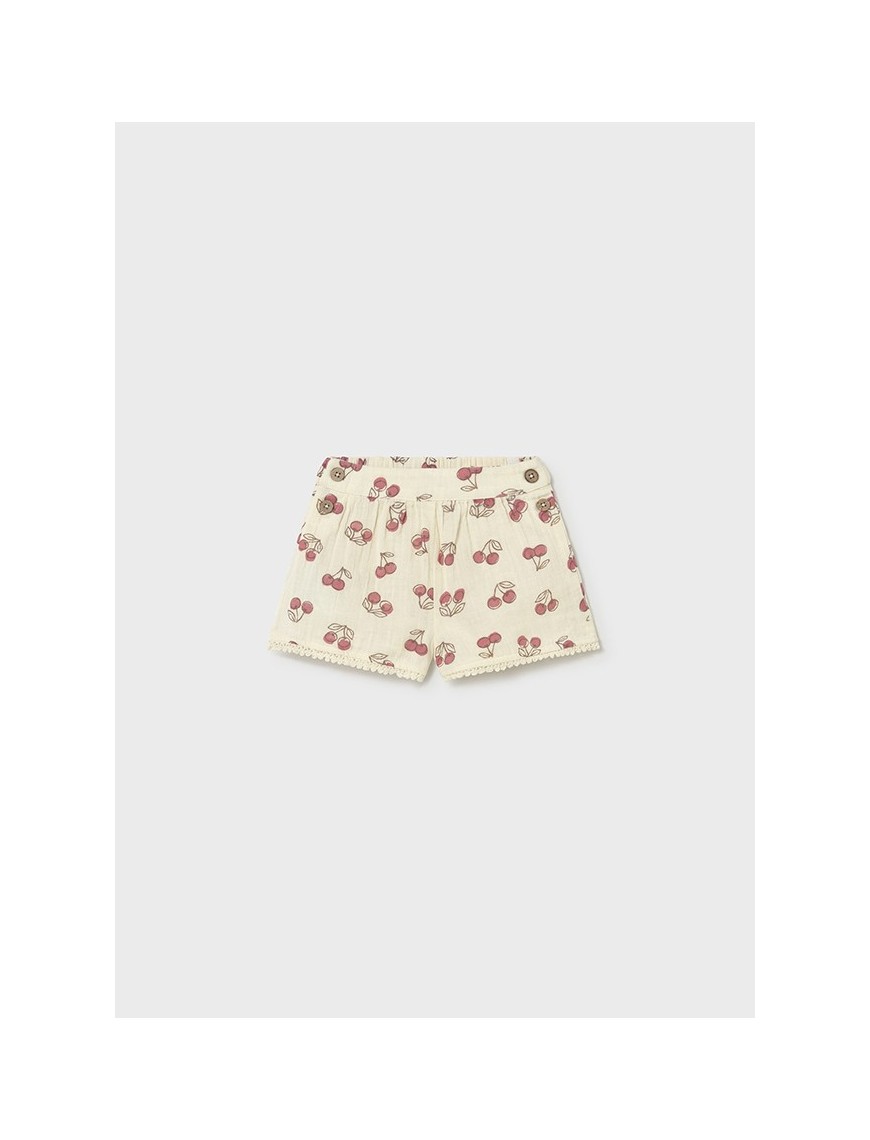 Pantalón corto cerezas