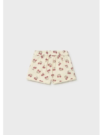 Pantalón corto cerezas