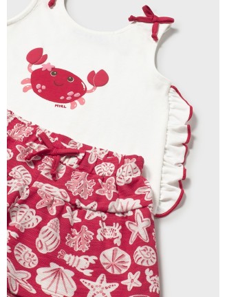 Conj. short estampado