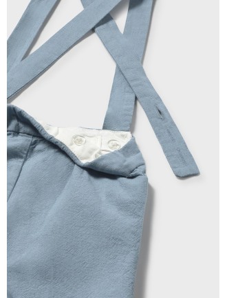 Conj. bermuda 3 piezas lino