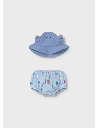 Conj. bañador pañal y gorro
