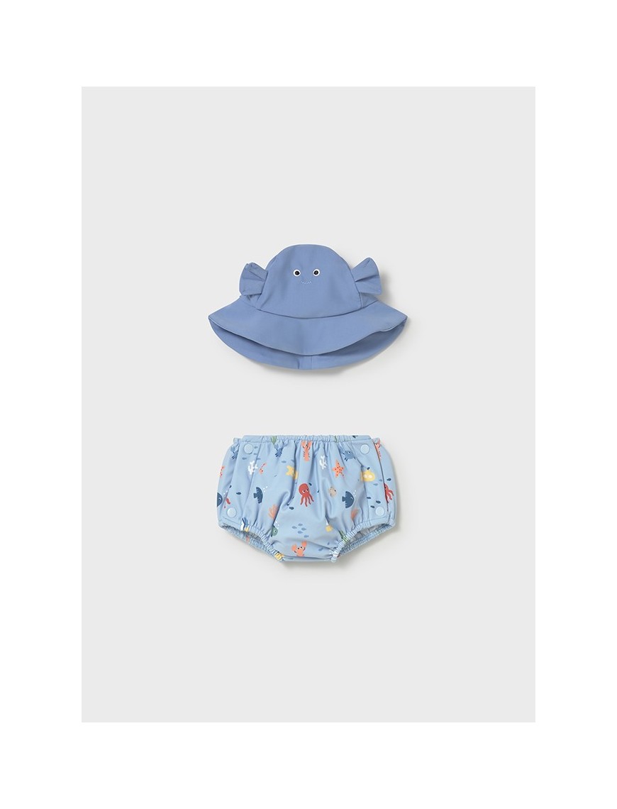 Conj. bañador pañal y gorro