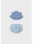 Conj. bañador pañal y gorro