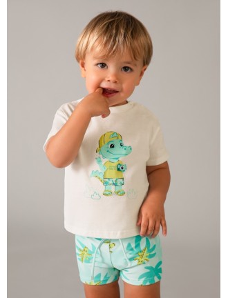 Conj. baño camiseta