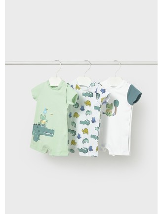 Pelele corto cocodrilo