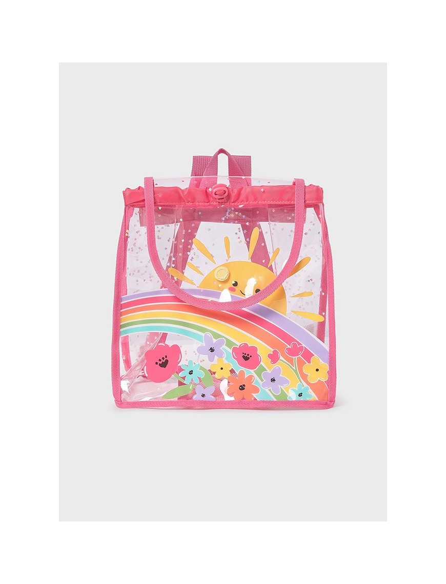 Mochila playa arco iris