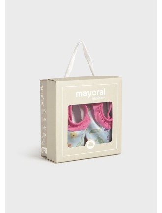 Escarpines arco iris