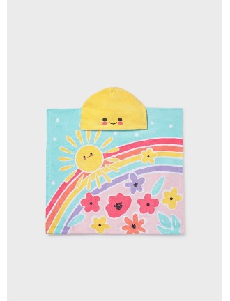 Toalla baño arco iris