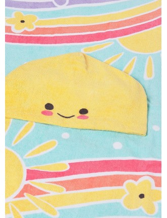 Toalla baño arco iris