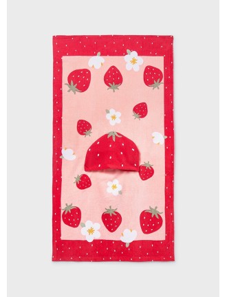 Toalla baño arco iris