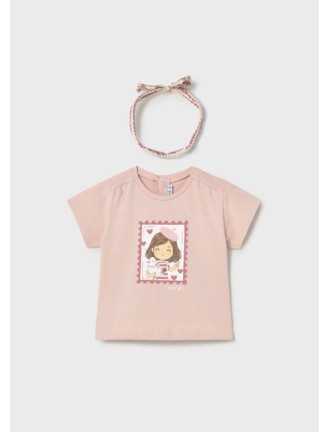 Camiseta con diadema