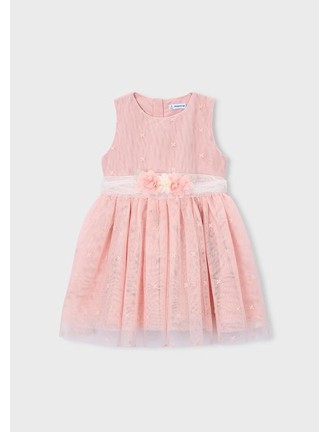 Vestido tul rosa