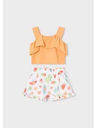 Conjunto pantalón corto y top