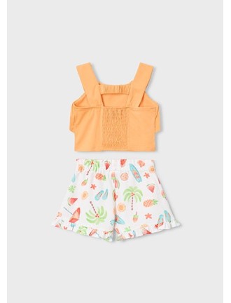 Conjunto pantalón corto y top