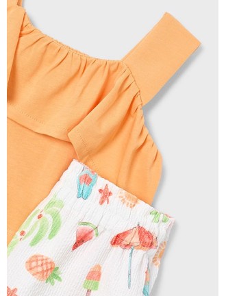 Conjunto pantalón corto y top