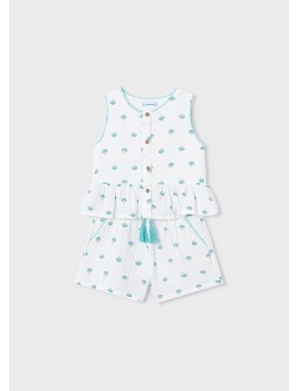 Conjunto pantalón corto y...