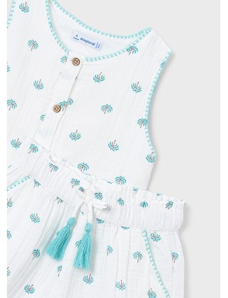Conjunto pantalón corto y camiseta estampada
