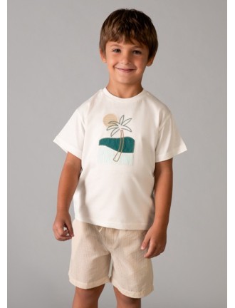 Conjunto bermuda y camiseta