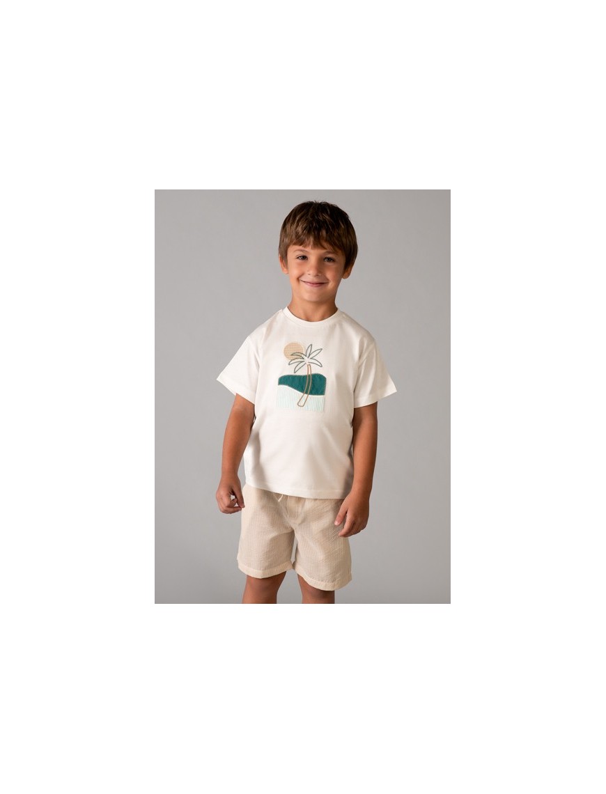 Conjunto bermuda y camiseta