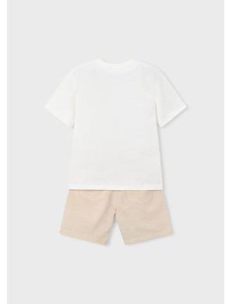 Conjunto bermuda y camiseta