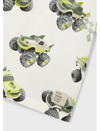 Camiseta estampada coche