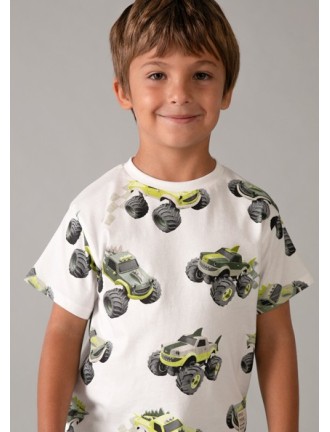 Camiseta estampada coche