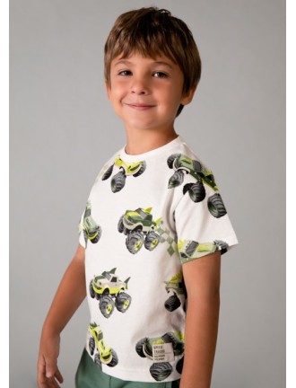 Camiseta estampada coche