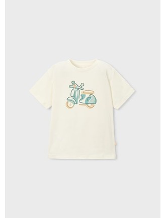 Camiseta moto bordada