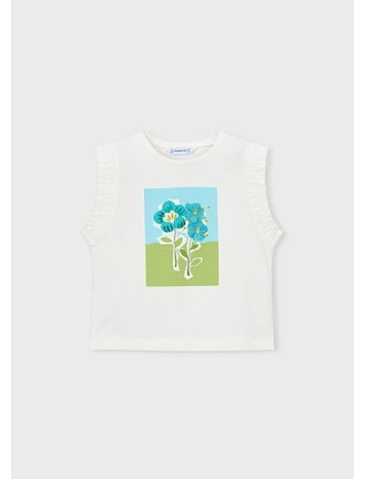 Camiseta tirantes flores
