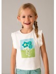 Camiseta tirantes flores