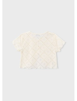 Camiseta 2 piezas crochet