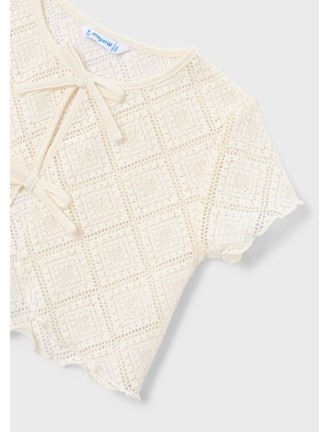 Camiseta 2 piezas crochet