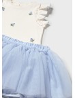 Conjunto camiseta y falda tul