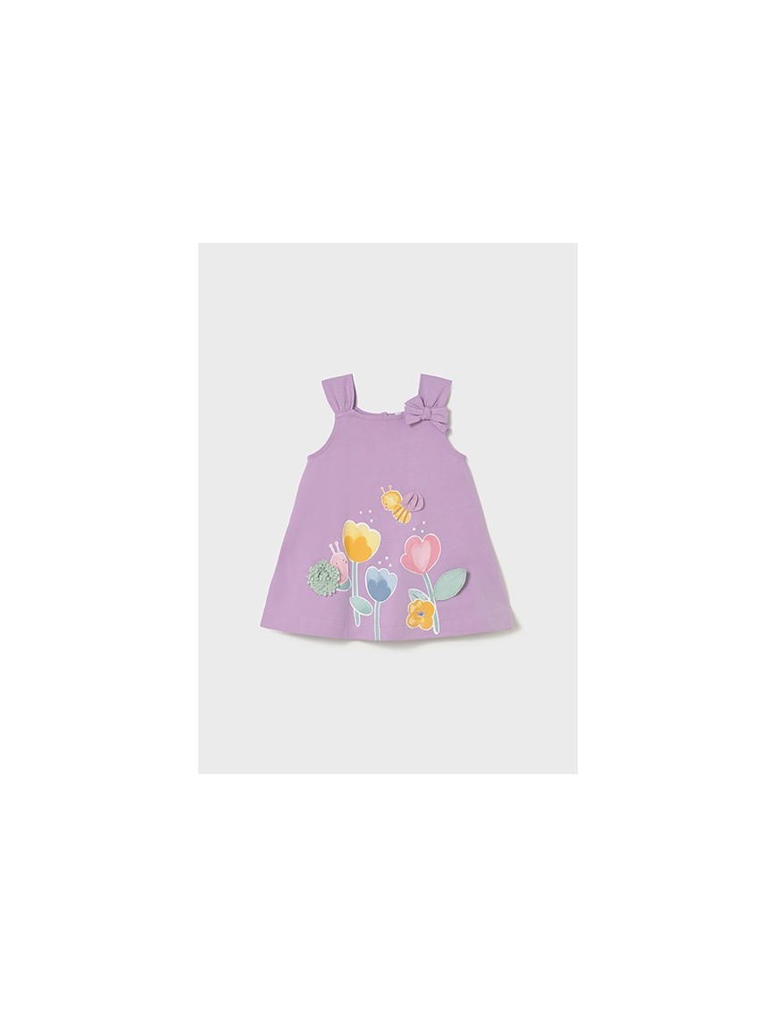 Vestido grafica flores