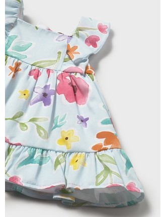 Vestido estampado con braguita