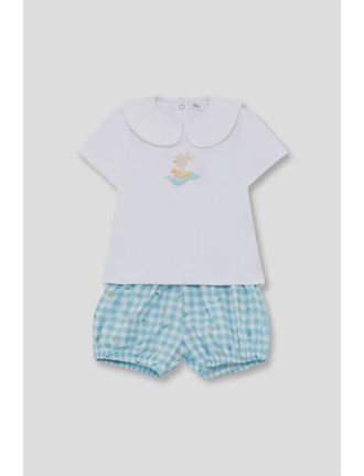 Conjunto camiseta y pololo