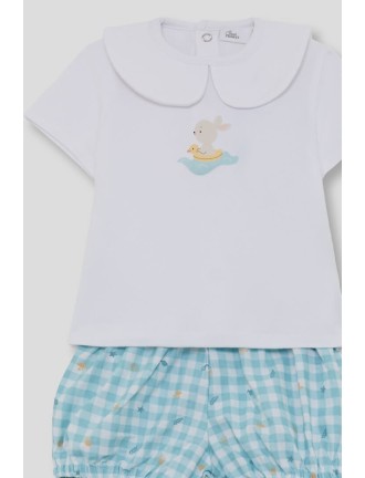 Conjunto camiseta y pololo