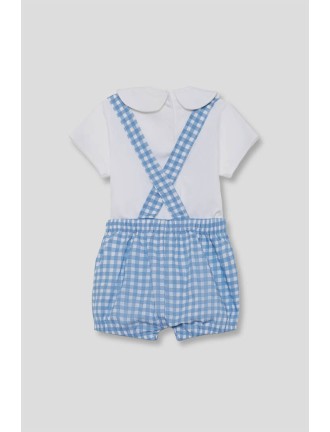 Peto con camiseta caracoles