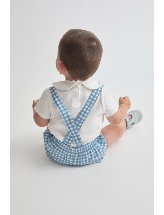 Peto con camiseta caracoles