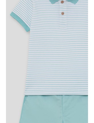 Conjunto polo y pantalón