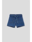 Short vaquero lazo cintura
