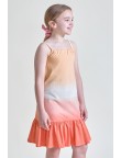 Vestido tirantes degradado