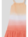 Vestido tirantes degradado
