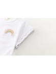 Camiseta arco iris flamenco