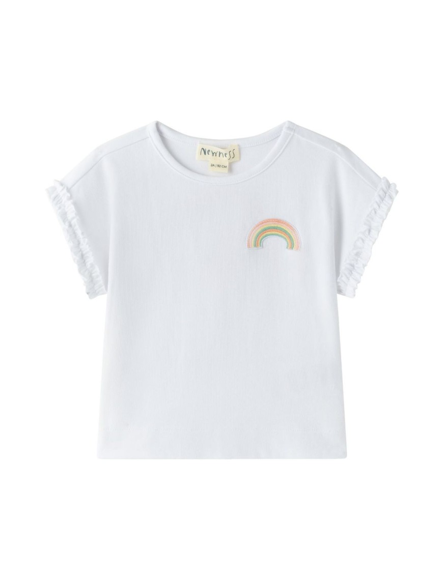 Camiseta arco iris flamenco