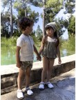 Conjunto camiseta y pantalón palmeras