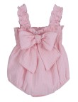 Peto rosa tirantes con lazo
