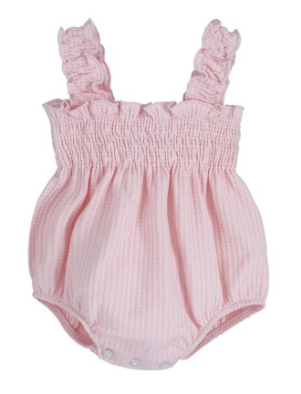 Peto rosa tirantes con lazo