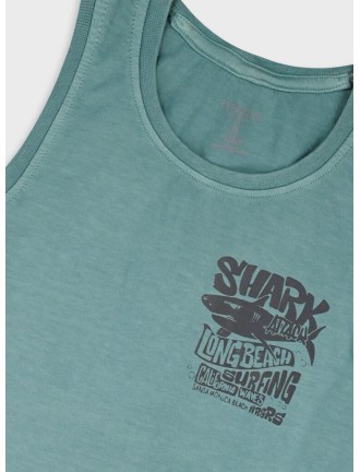 Camiseta tirantes shark